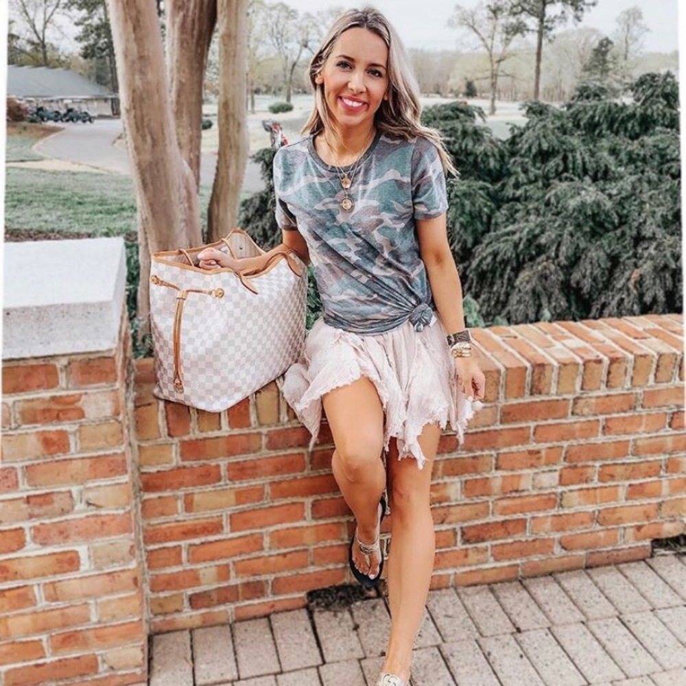 Free People Ruffle Mini Skirt